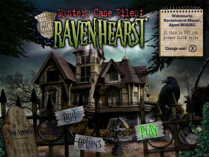 mystery case files ravenhearst games